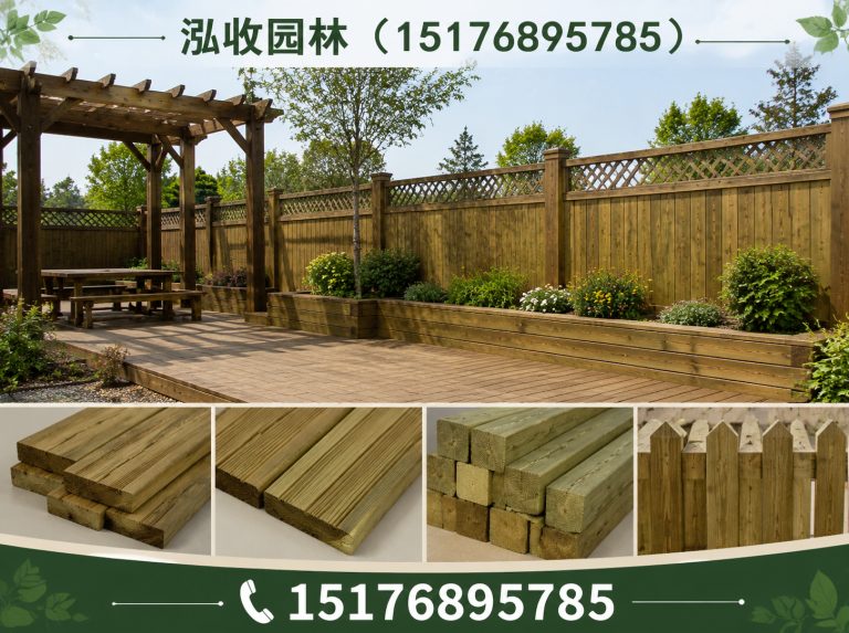 清远防腐木凉亭展示图